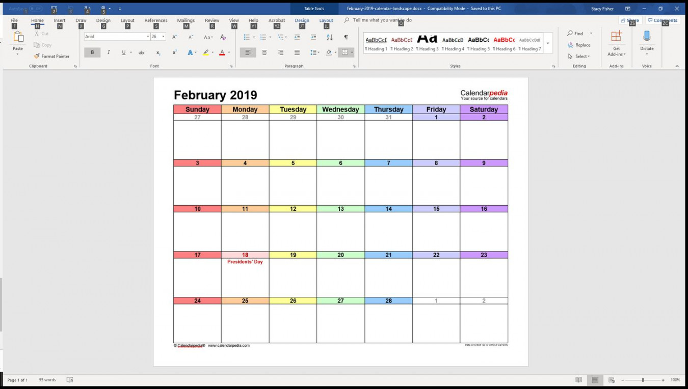 Top Place to Find Free Calendar Templates for Word