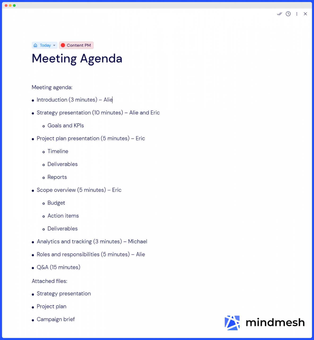 What is a Meeting Agenda – Glossary, Definition, Examples, FAQ