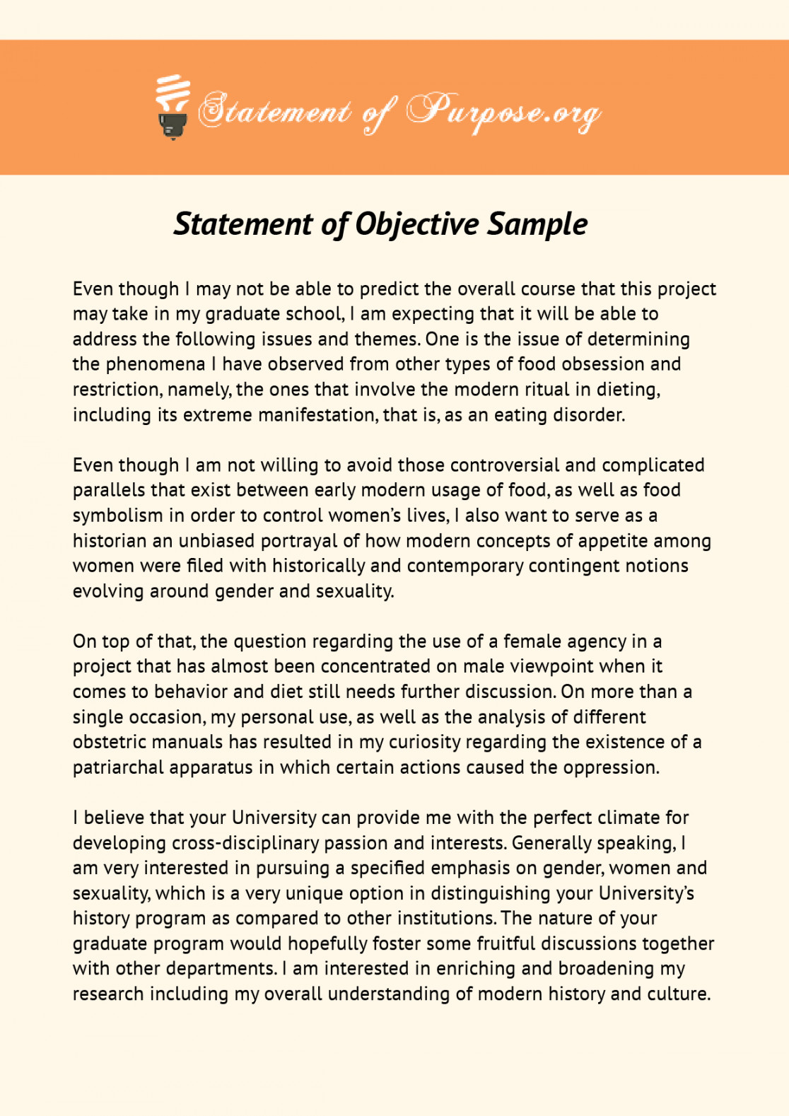 Writing an Impressive Academic Statement of Objective With Us