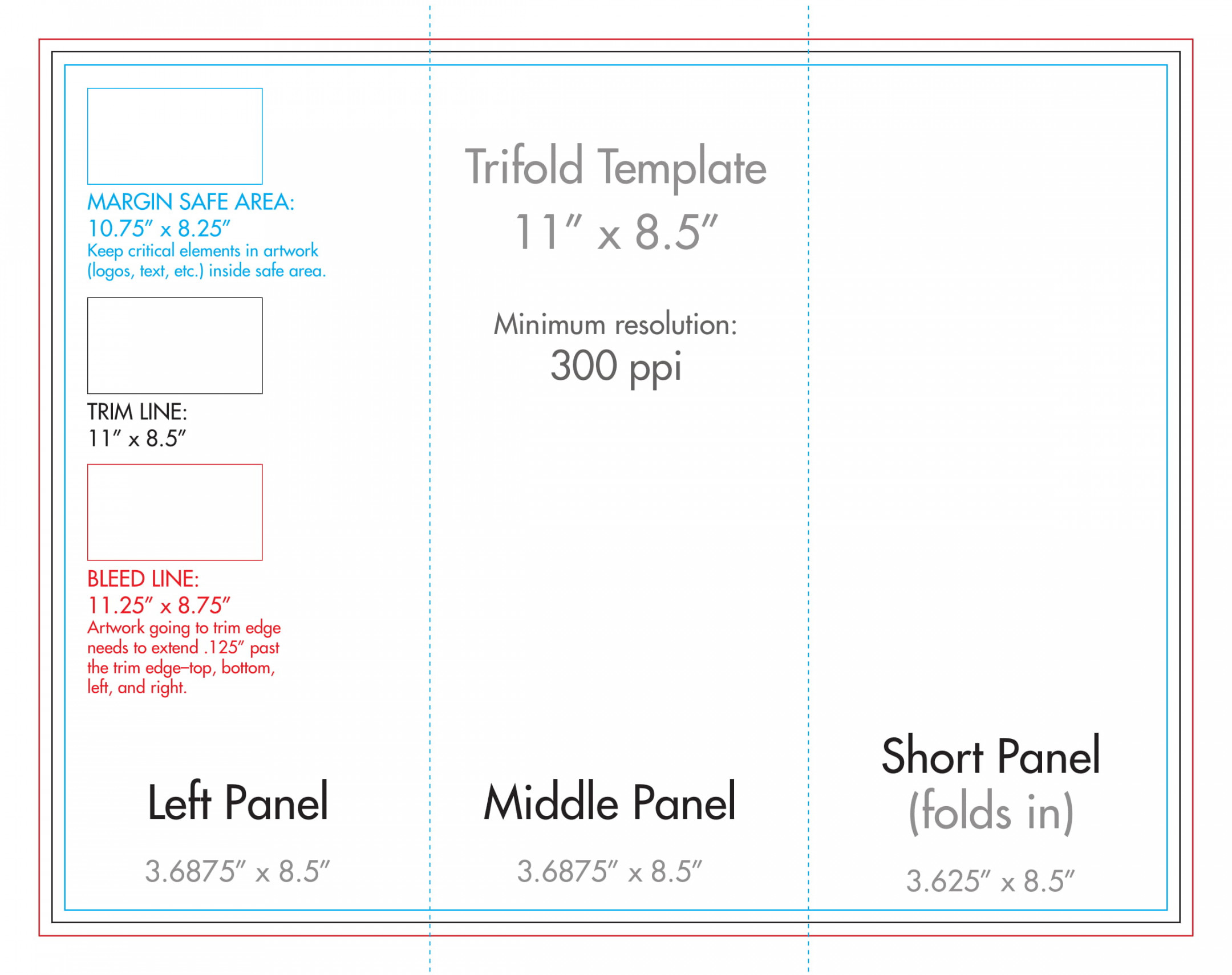 . x  Brochure Templates  Print