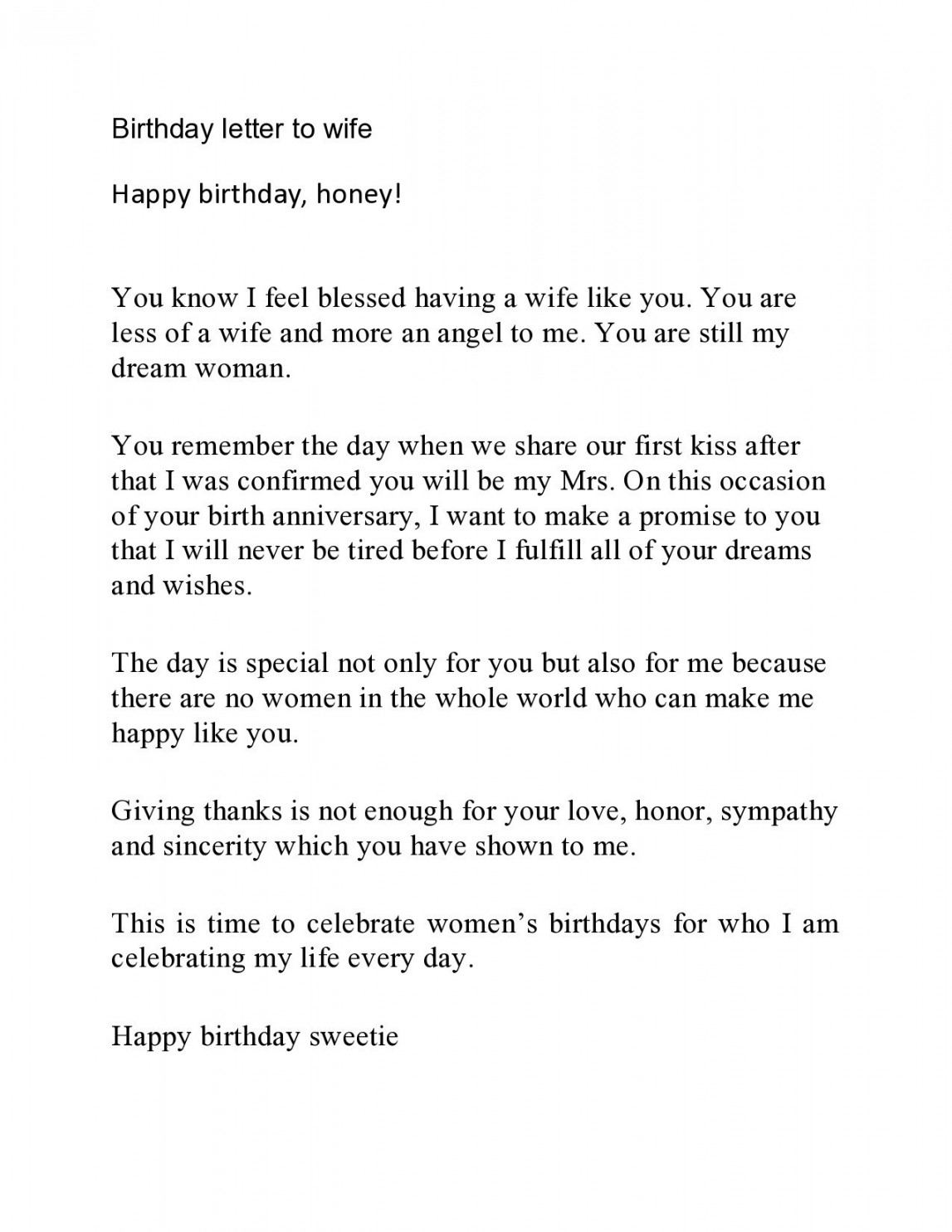 Best Happy Birthday Letters (for Husband, Mom, Friend etc