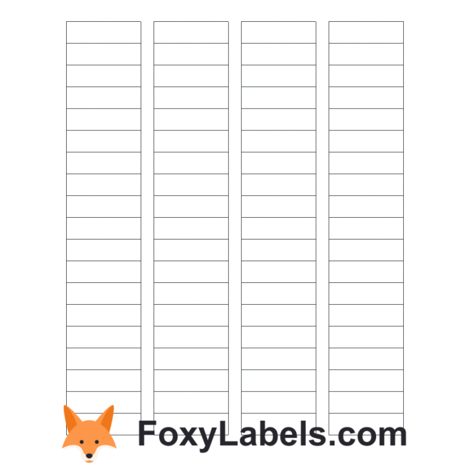 Google Docs Label Template Compatible with Avery®