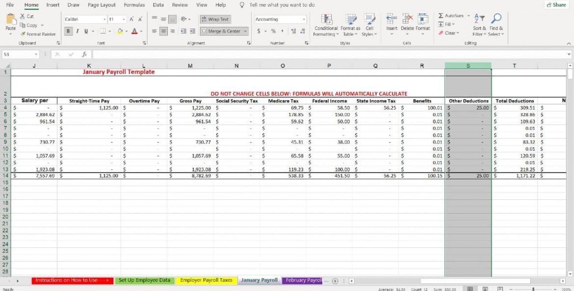 How to Do Payroll in Excel:  Simple Steps (Plus Step by Step