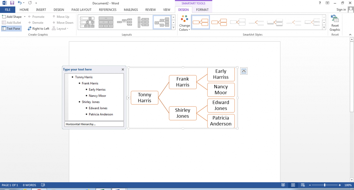 How to Make a Family Tree on Word  Edrawmax Online