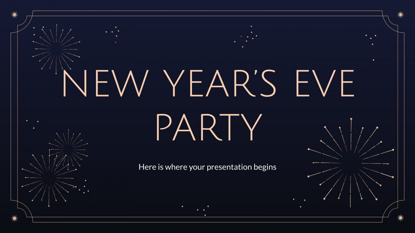 Free New Year Google Slides themes and PowerPoint templates