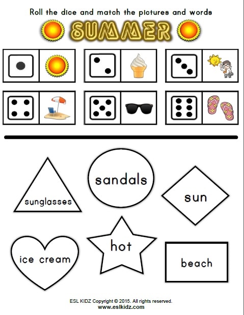 Best 45 Summer Worksheets Prek Ideas 14