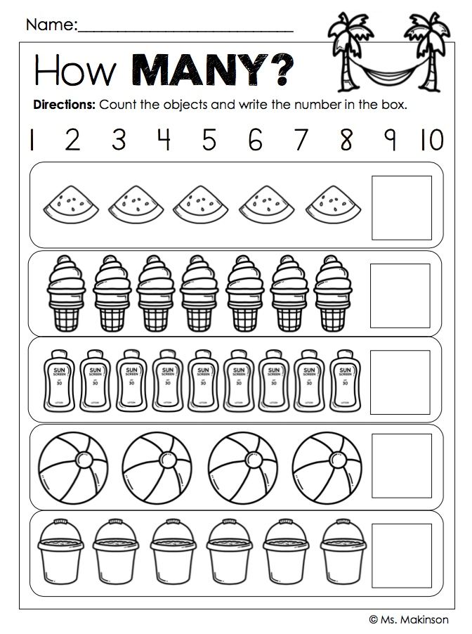 Best 45 Summer Worksheets Prek Ideas 15