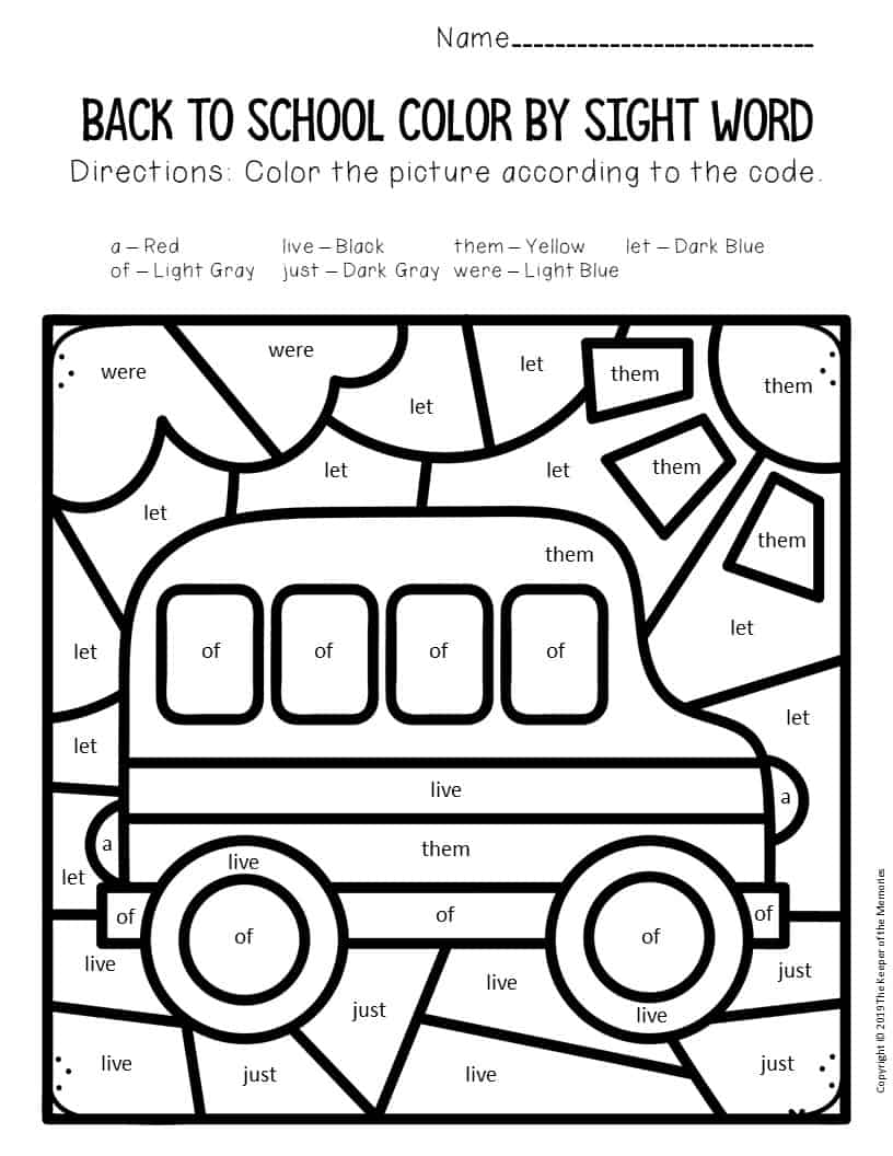 Best 45 Back To School Worksheets First Grade Ideas 1