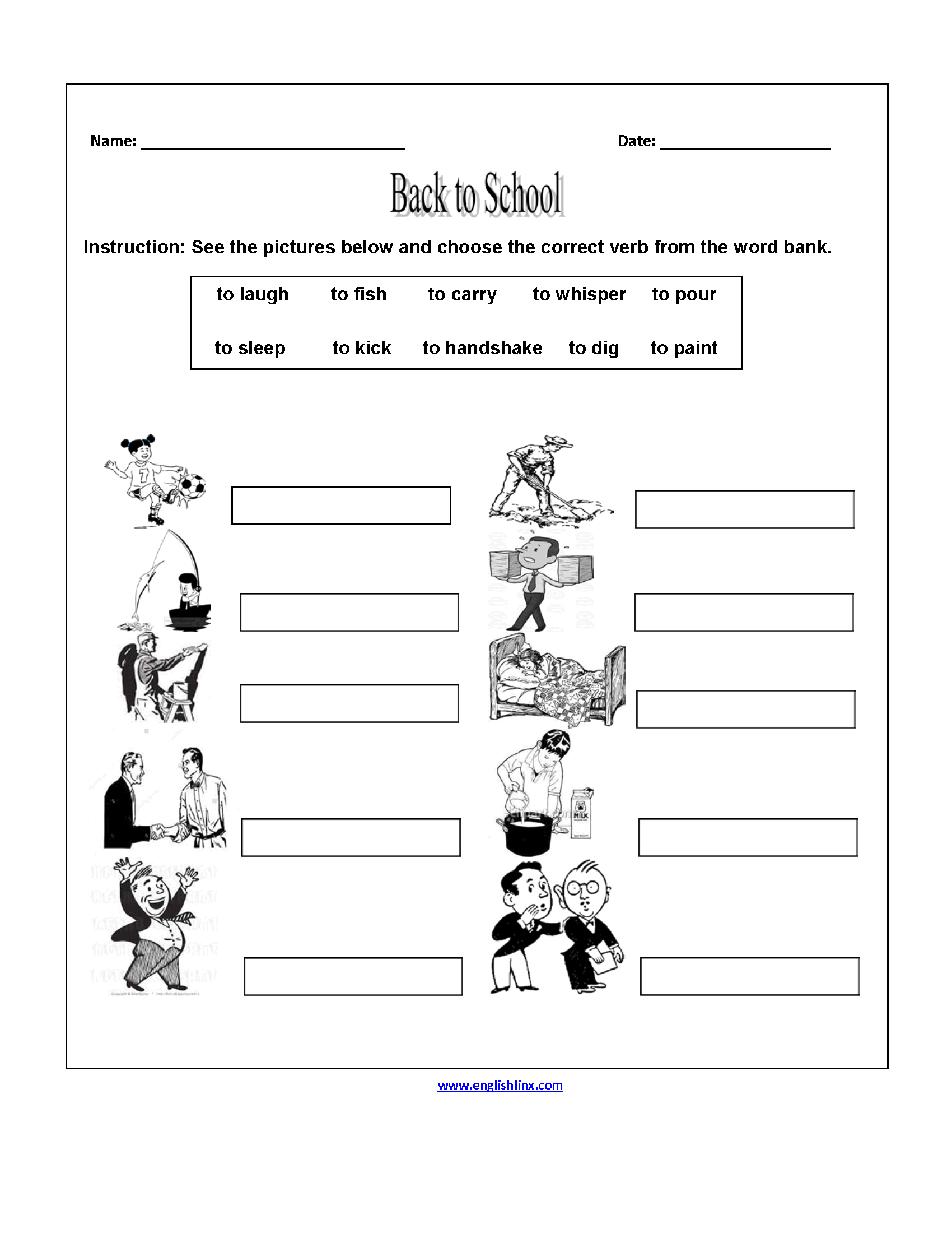 Best 45 Back To School Worksheets First Grade Ideas 4