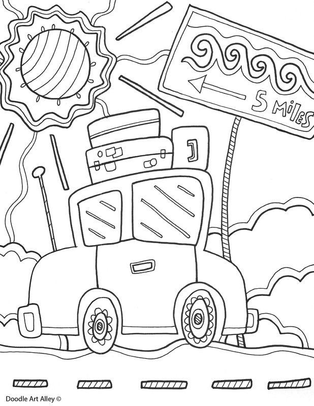 Best 45 Summer Time Coloring Pages For Adults Ideas 39