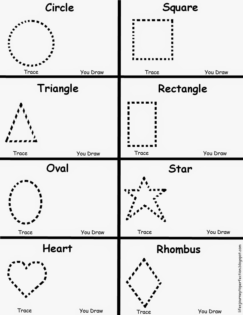 Best 45 Tracing Shapes Worksheets Ideas 41