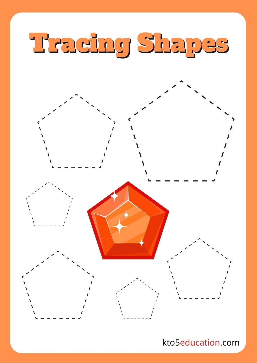 Best 45 Tracing Shapes Worksheets Ideas 43