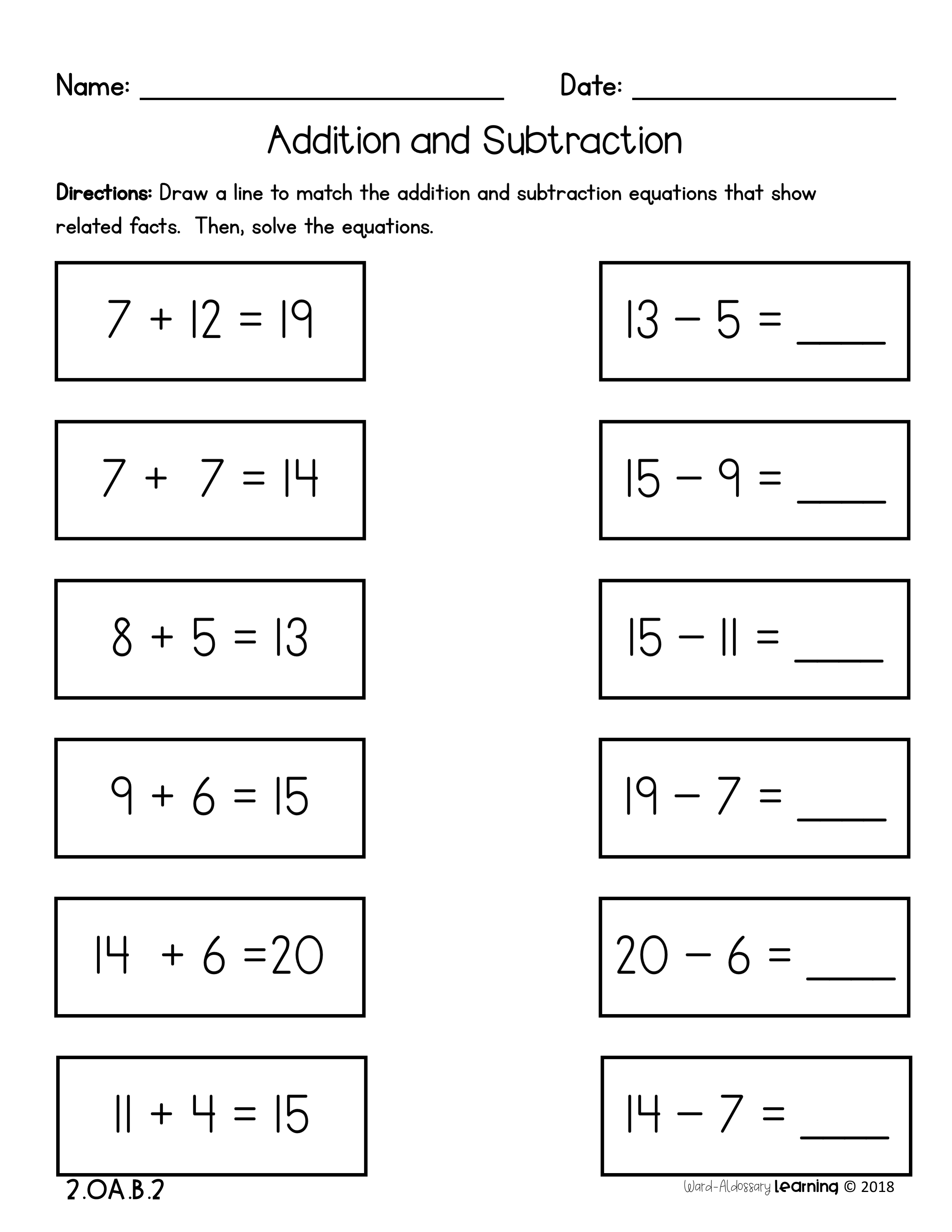 20 6 Digit Addition And Subtraction Worksheets