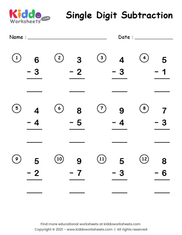 20 6 Digit Addition And Subtraction Worksheets