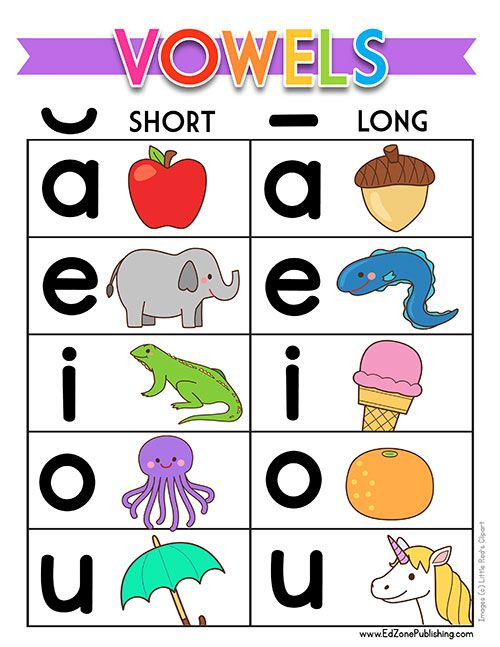 20 English Worksheets For Kindergarten Vowels