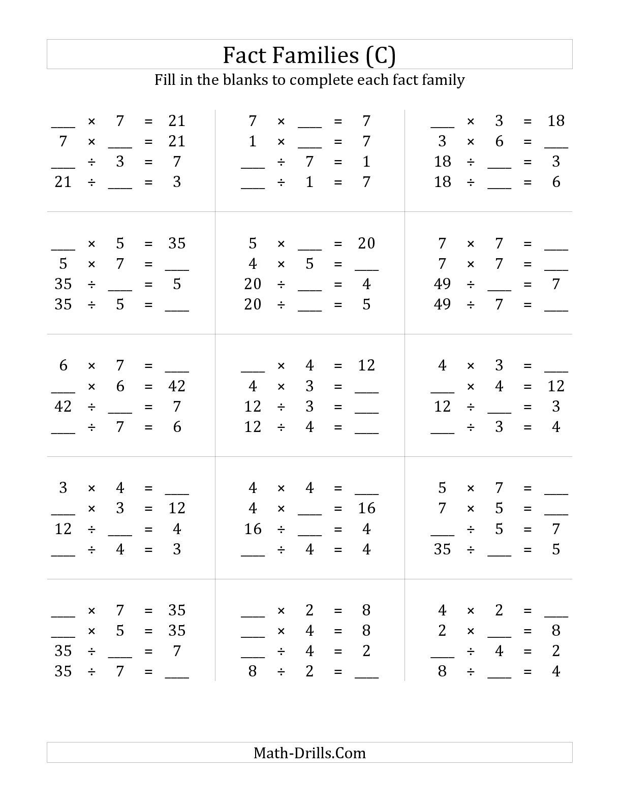 20 Multiplication And Division Worksheets Grade 2