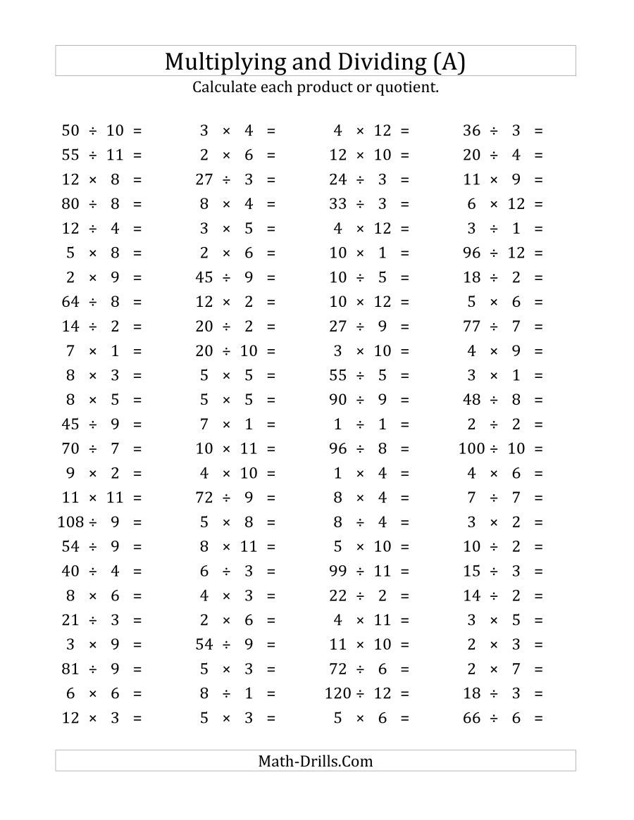 20 Multiplication And Division Worksheets Grade 2