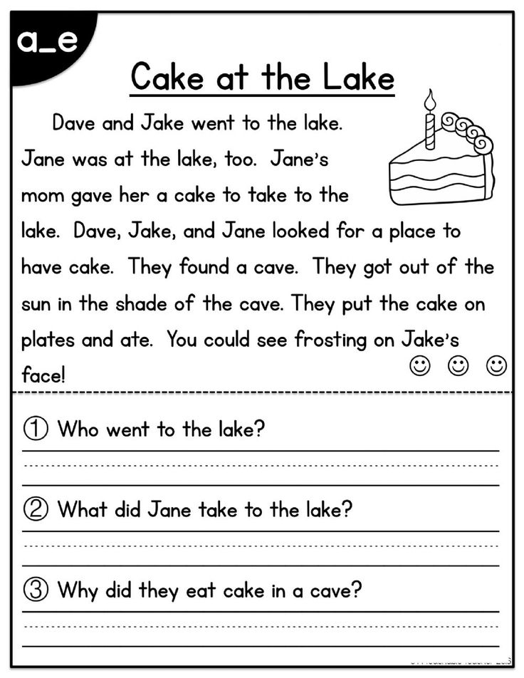 20 Reading Comprehension Worksheets Grade 1 Free Printable Kindergarten