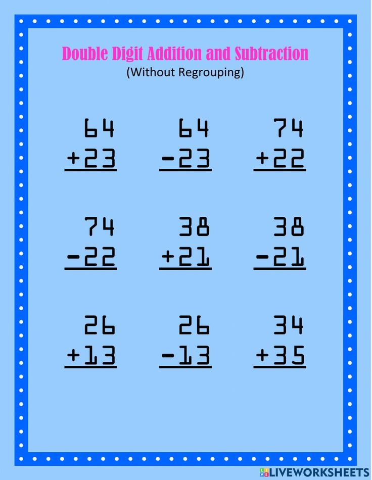 30 6 Digit Addition And Subtraction Worksheets