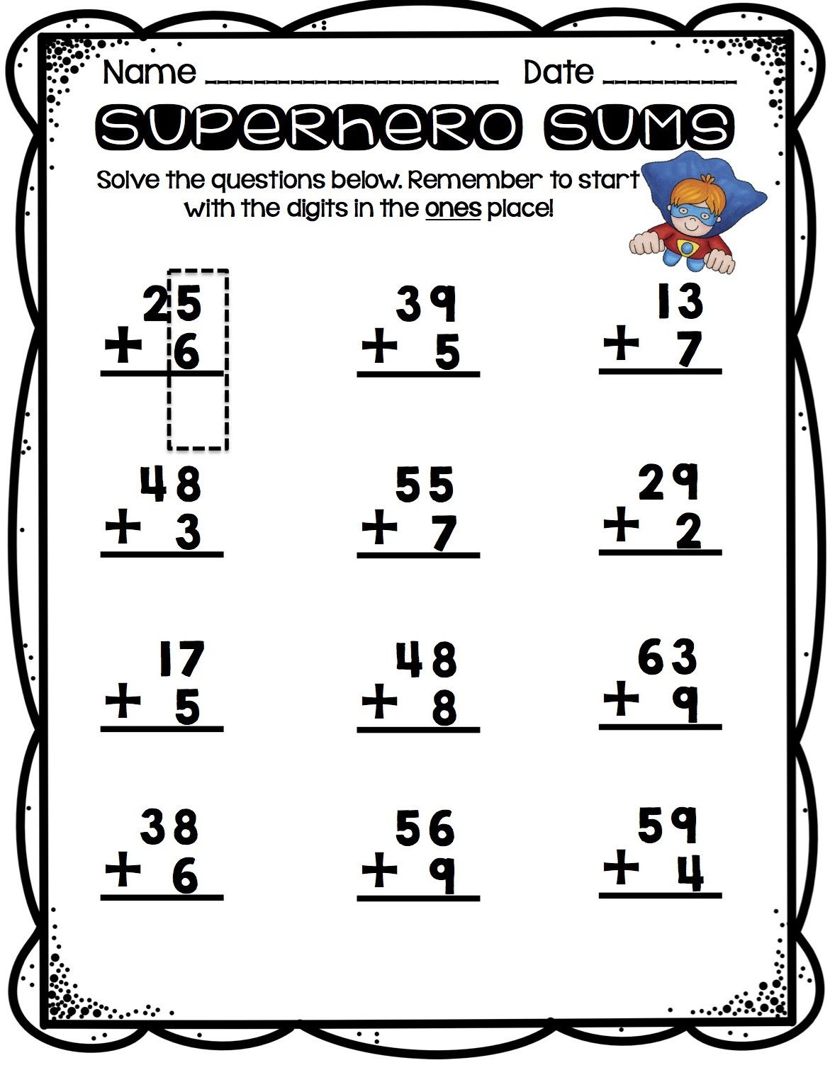 30 Addition Worksheets 3Rd Grade Regrouping