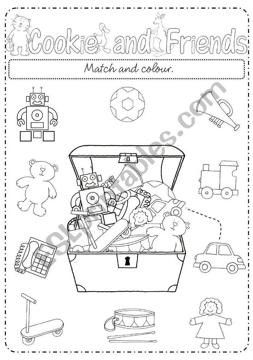 30 English Worksheets For Kindergarten Toys