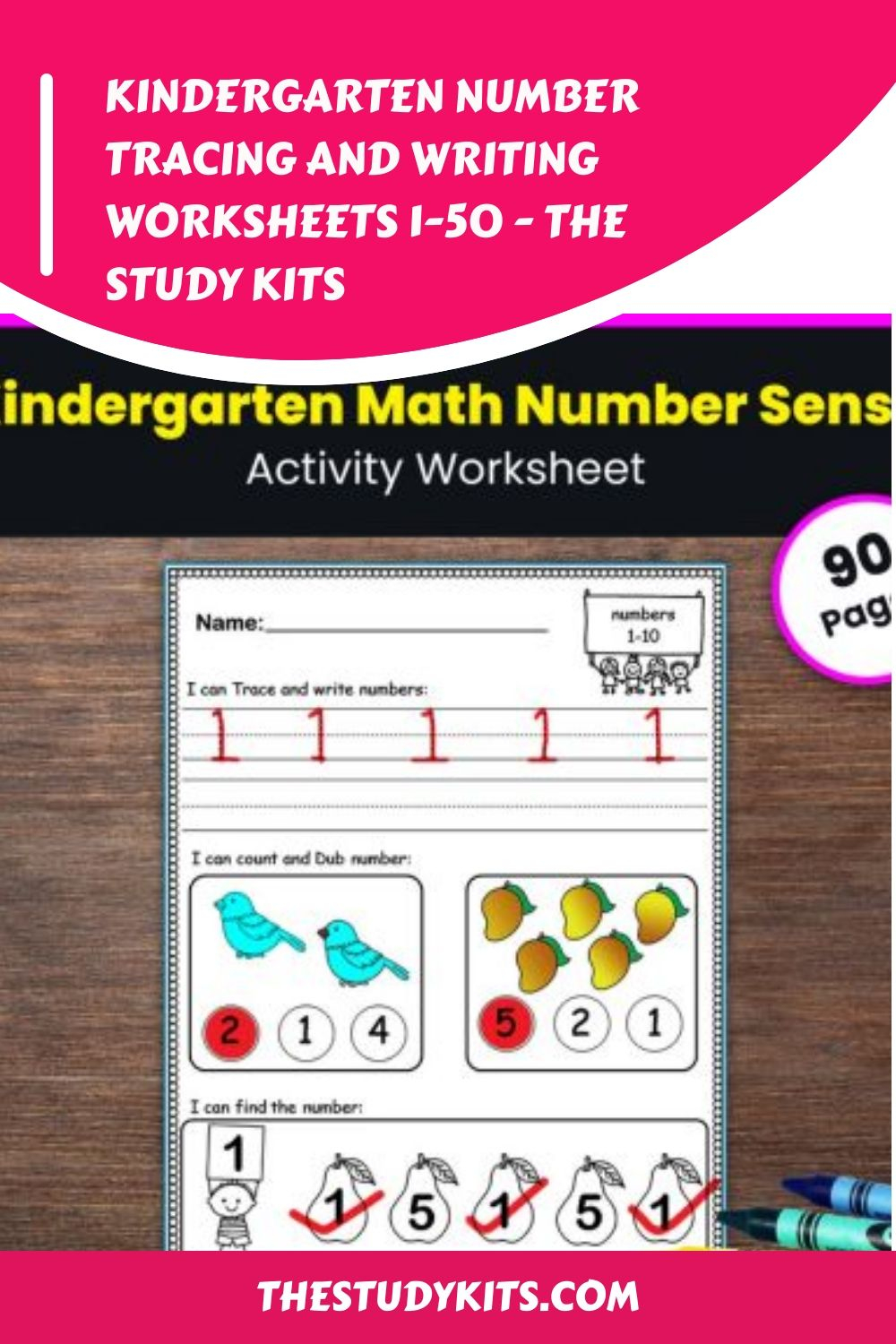 30 Math Worksheets 1 To 50