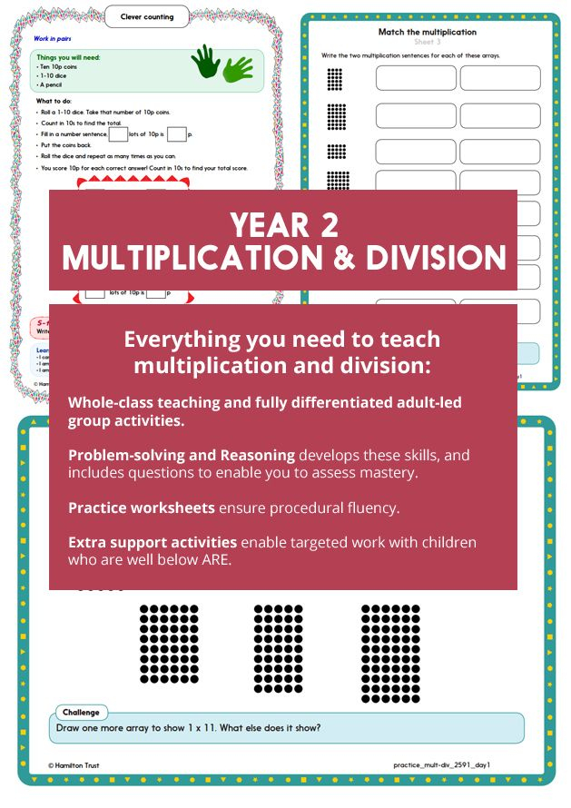 30 Multiplication And Division Worksheets Grade 2