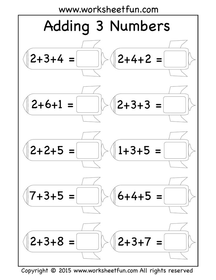 30 Worksheets Of Addition For Kids