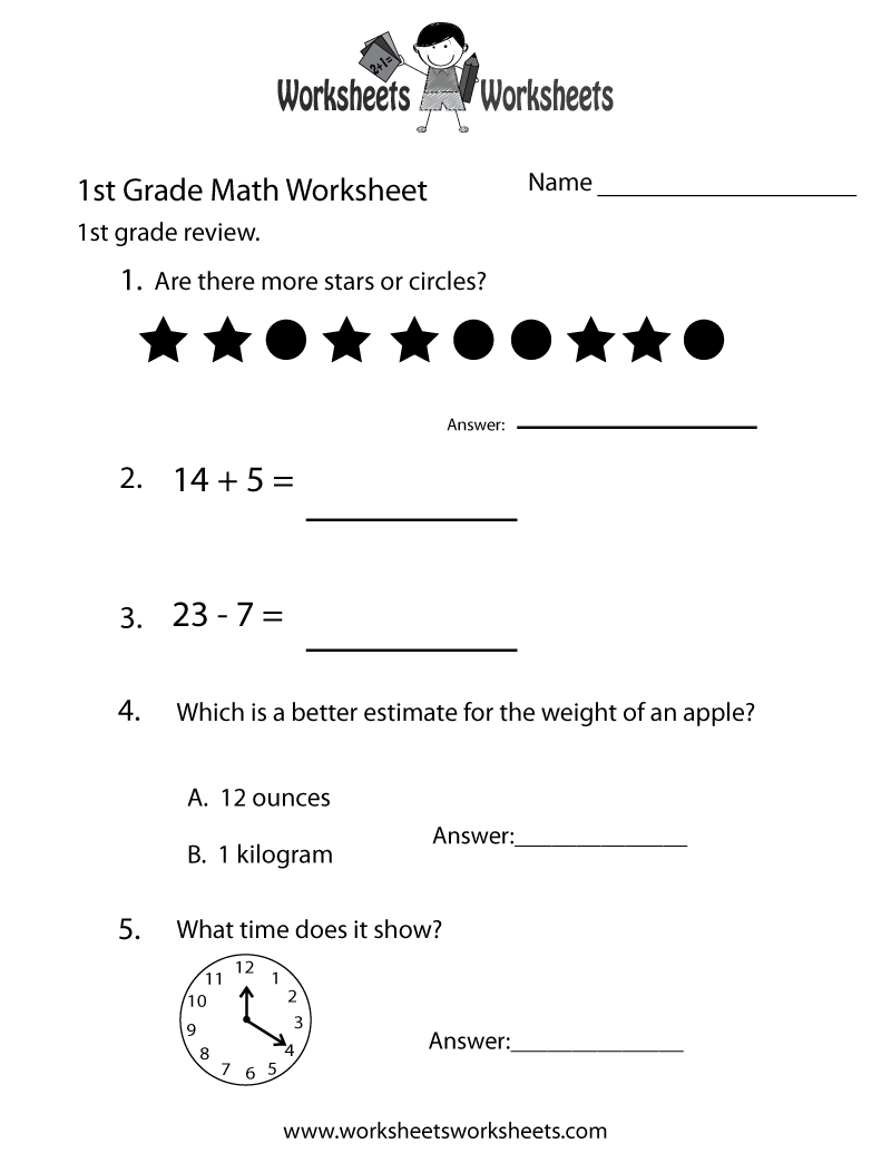 35 1St Grade Worksheets Hard