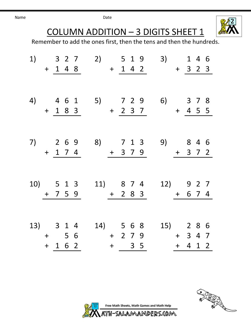 35 6 Digit Addition And Subtraction Worksheets