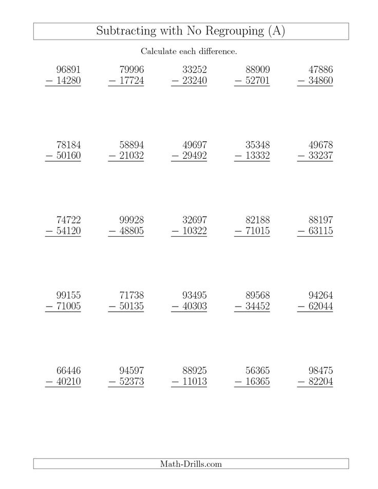 35 6 Digit Addition And Subtraction Worksheets