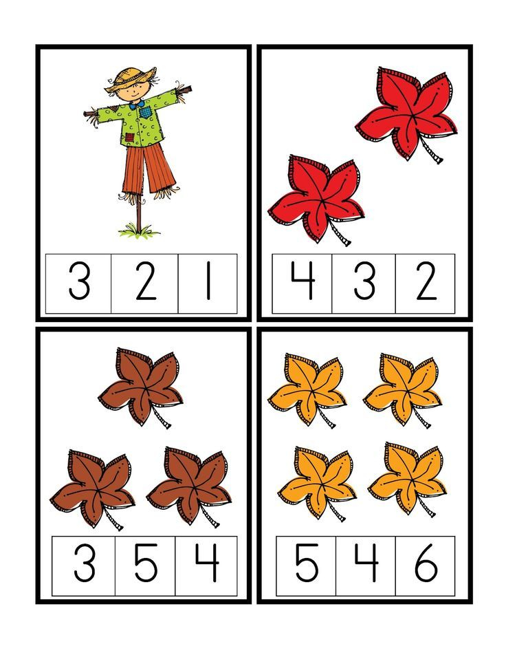 35 Autumn Math Worksheets For Kids