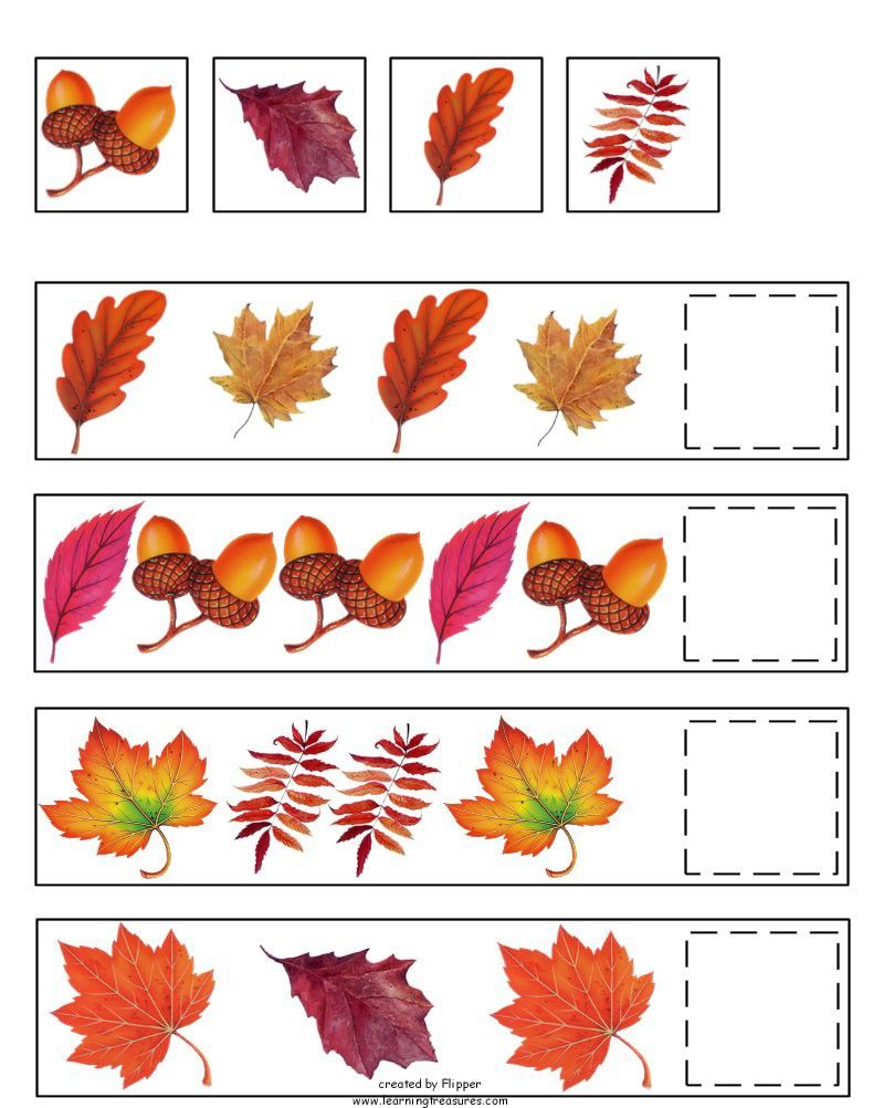 35 Autumn Math Worksheets For Kids