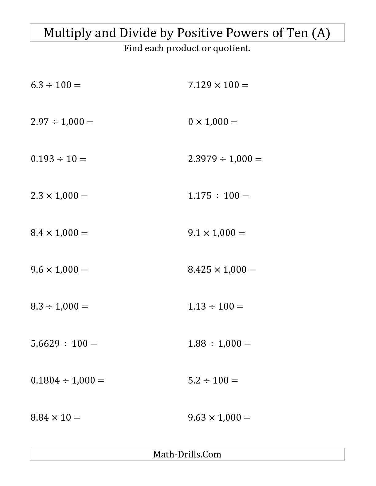 35 Multiplication And Division Worksheets Grade 2