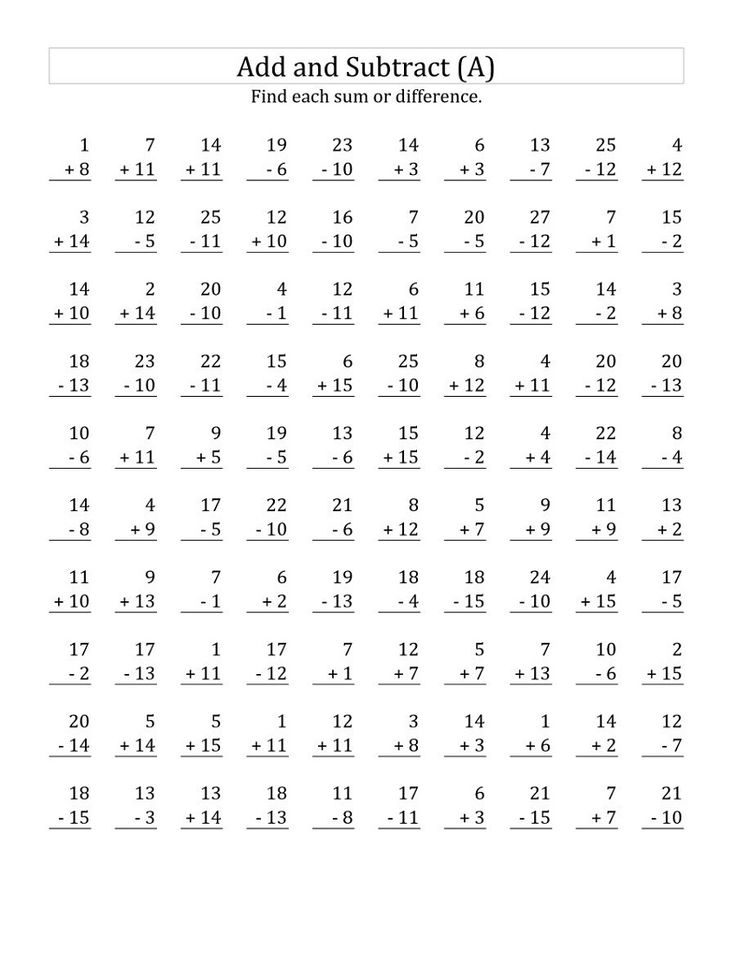 21 6 Digit Addition And Subtraction Worksheets