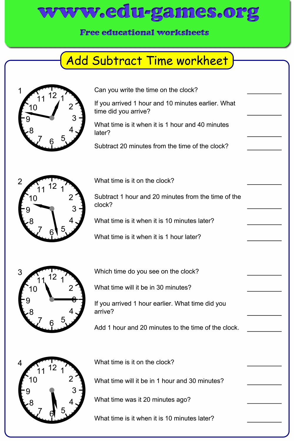 21 6 Digit Addition And Subtraction Worksheets