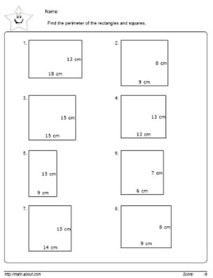 21 Area And Perimeter Worksheets Irregular Shapes