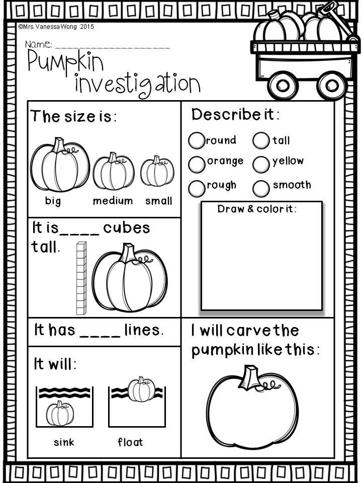 21 Autumn Math Worksheets For Kids