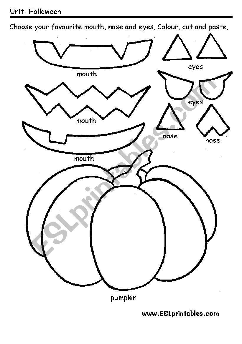 21 Cut And Paste Worksheets Kitchen