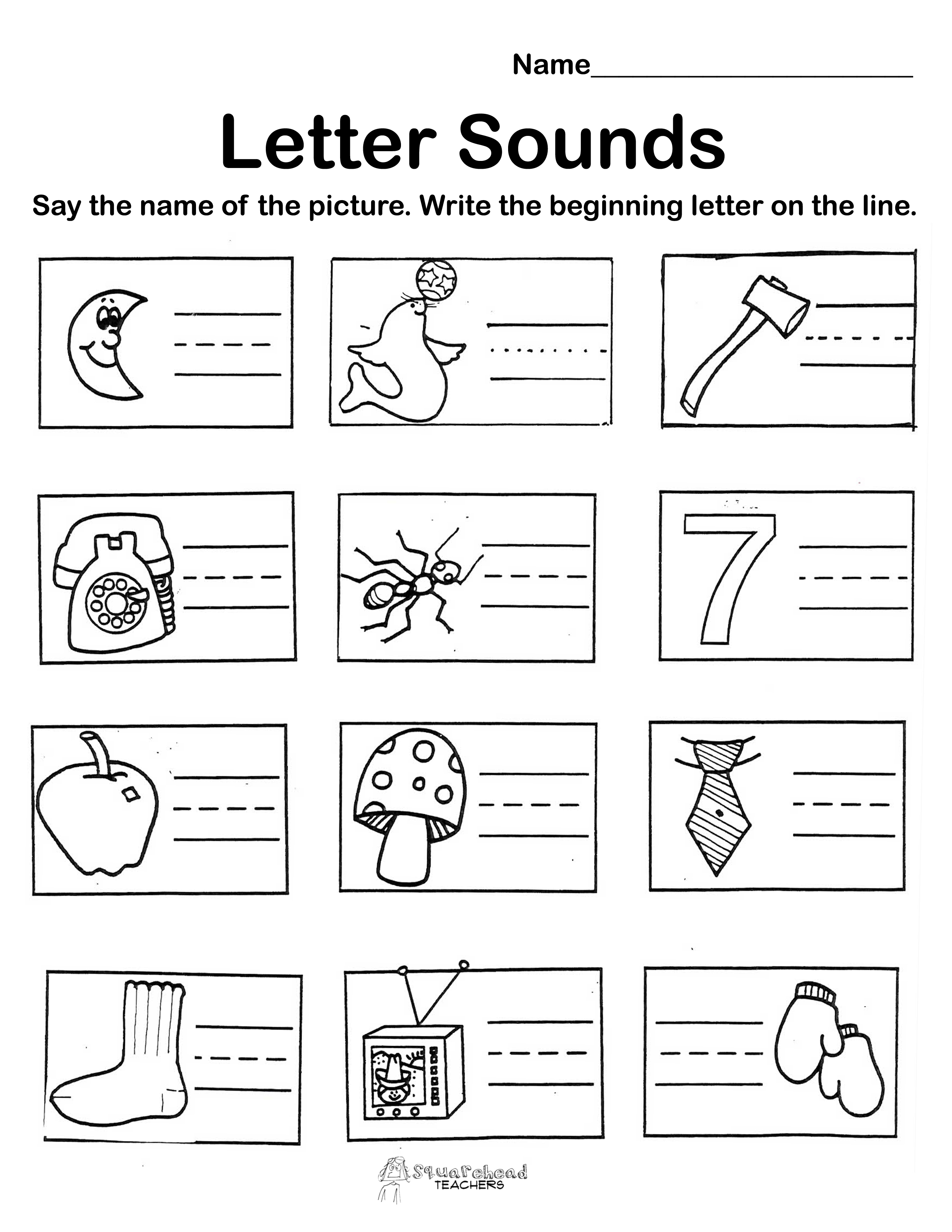 21 English Worksheets For Kindergarten Alphabets