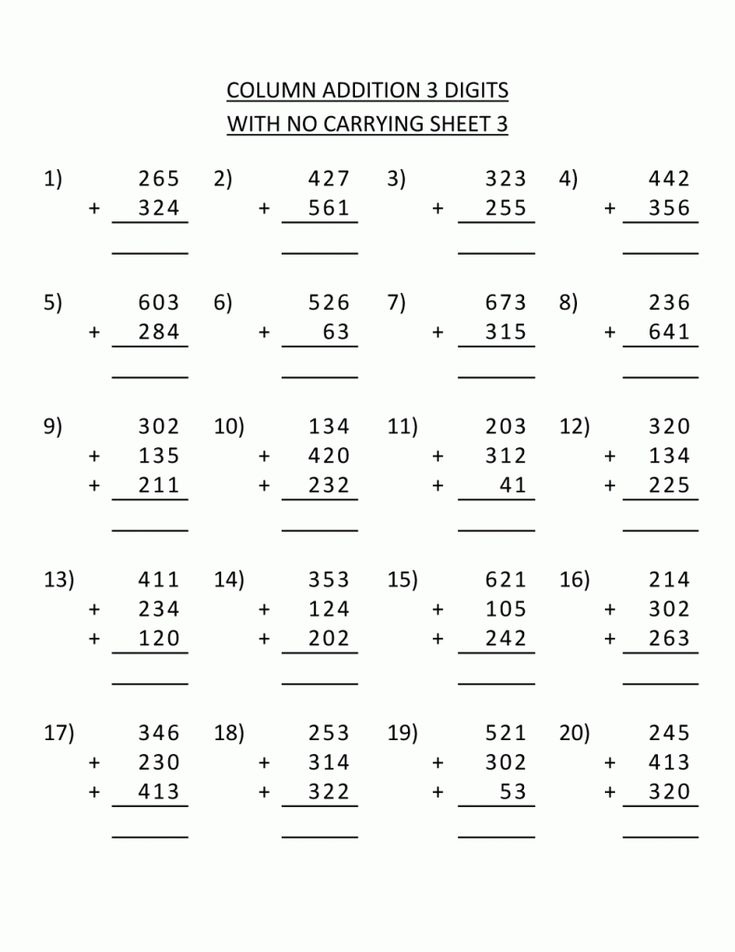 21 Math Worksheets For Grade 3 Free Printable