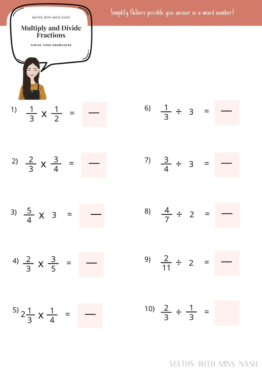 21 Multiplication And Division Worksheets Grade 2