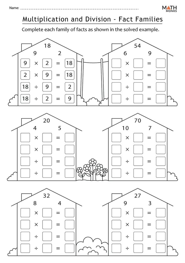 21 Multiplication And Division Worksheets Grade 2