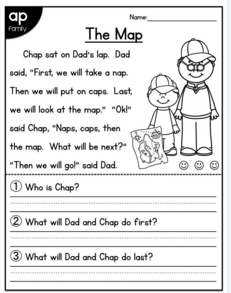 21 Reading Comprehension Worksheets Grade 1 Free Printable Kindergarten