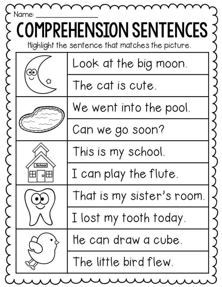 21 Reading Comprehension Worksheets Grade 1 Free Printable Kindergarten