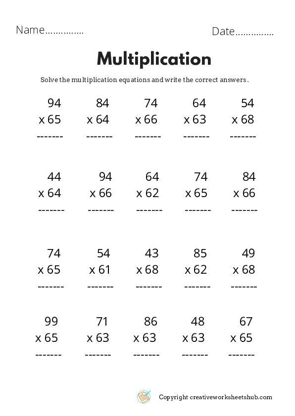 21 Teaching Multiplication 3Rd Grade Math Worksheets