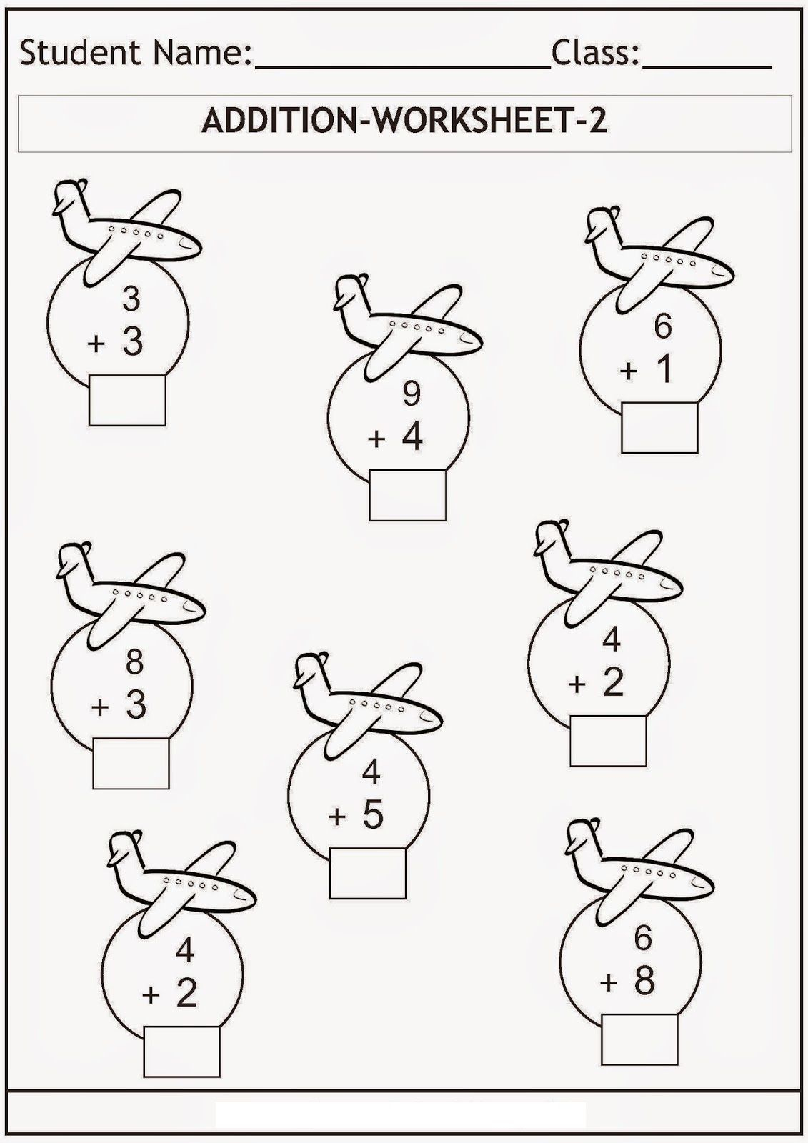 21 Worksheets Of Addition For Kids